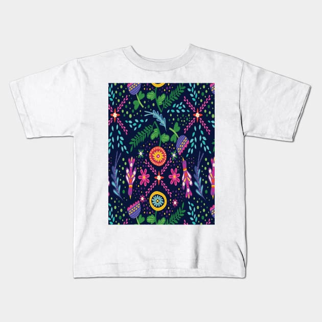 PATTERN 5 Pop Art Kids T-Shirt by BruceALMIGHTY Baker